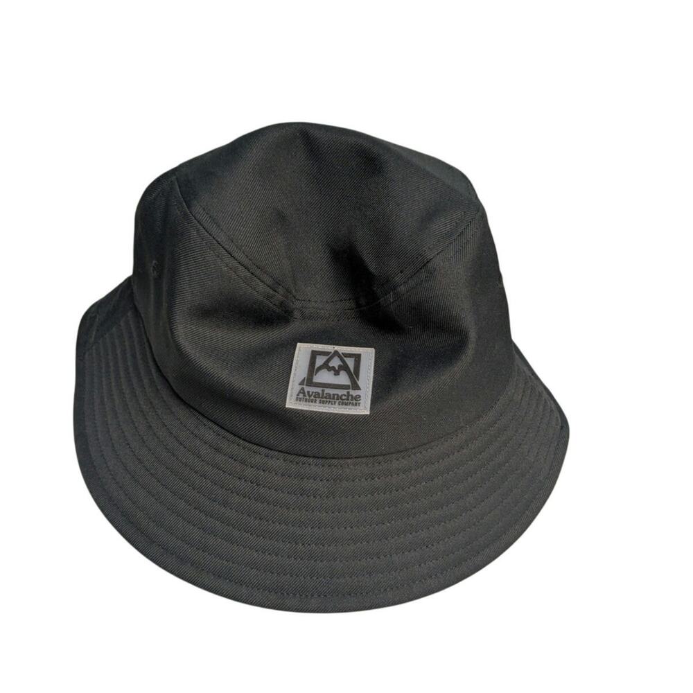Avalanche Outdoor Supply Company Adjustable Bucket Hat Black Sun Hat NWOT